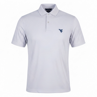 PETER MILLAR WV WHITE/BLUE BRISK TEMPO MESH KNIT