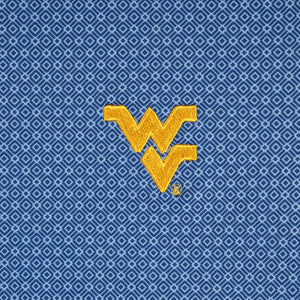 PETER MILLAR WVU SPORT NAVY AXLE GEO KNIT