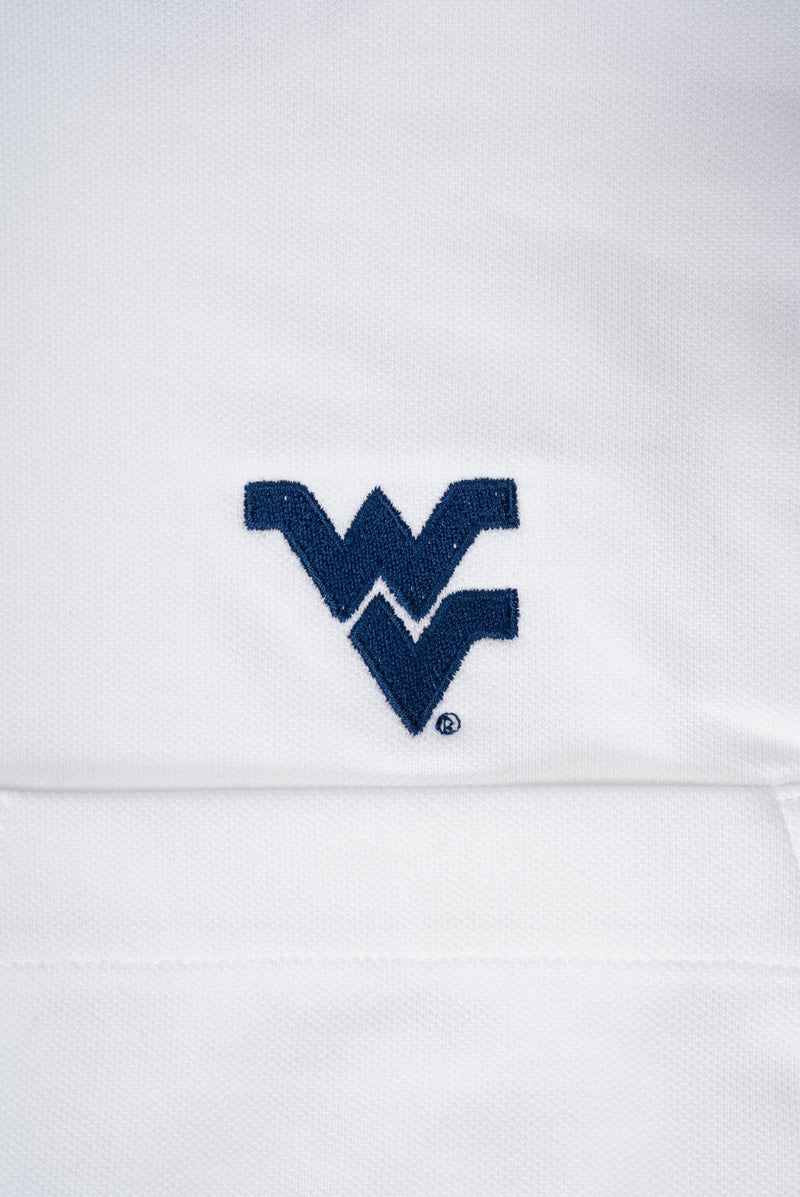 CB WVU WHITE ADVANTAGE BUTTON DOWN