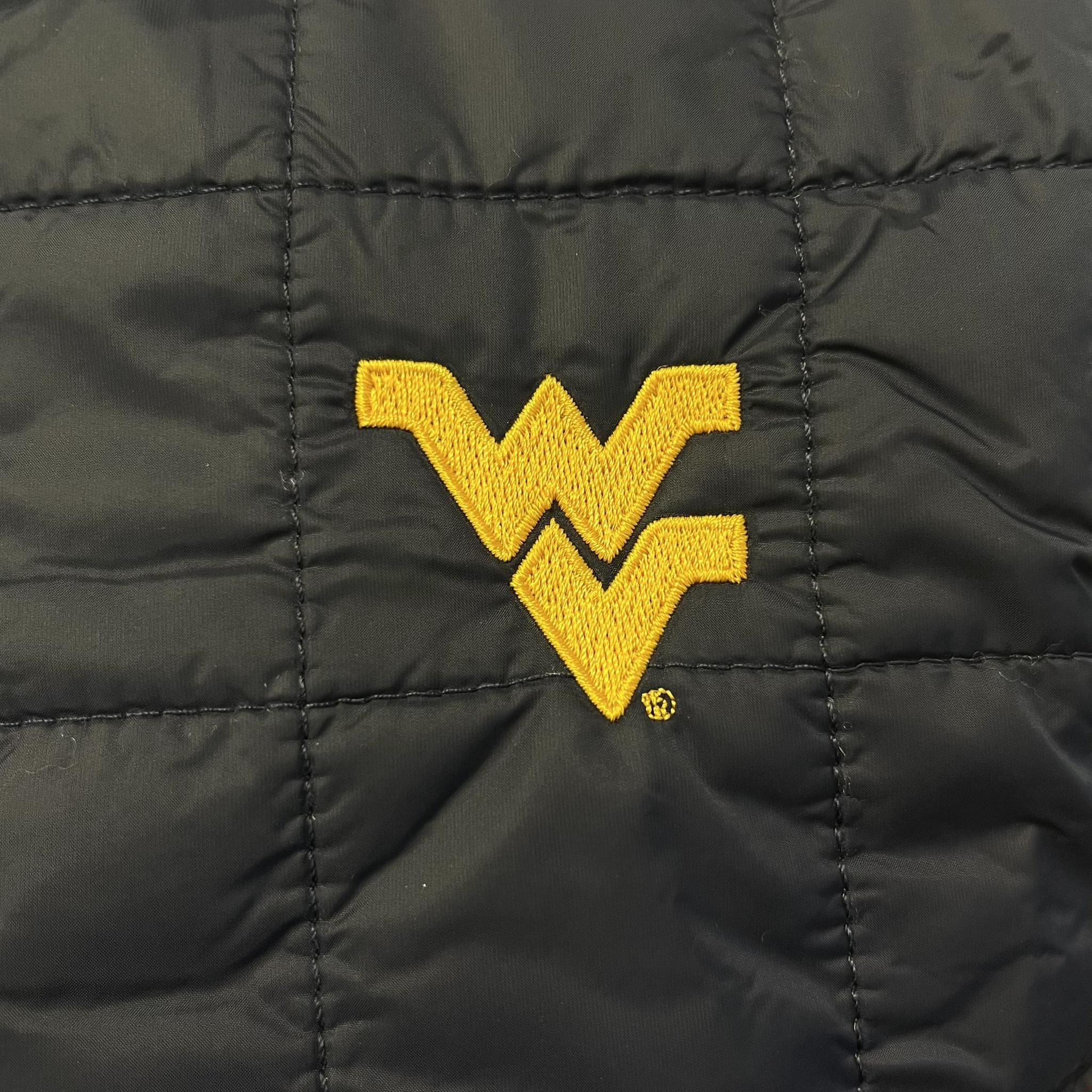 CUTTER & BUCK DARK NAVY RAINIER WVU VEST