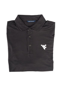 CUTTER & BUCK WVU BLACK WVU PIKE KNIT