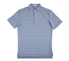 PETER MILLAR SPORT NAVY WVU CULVER PERFORMANCE KNIT