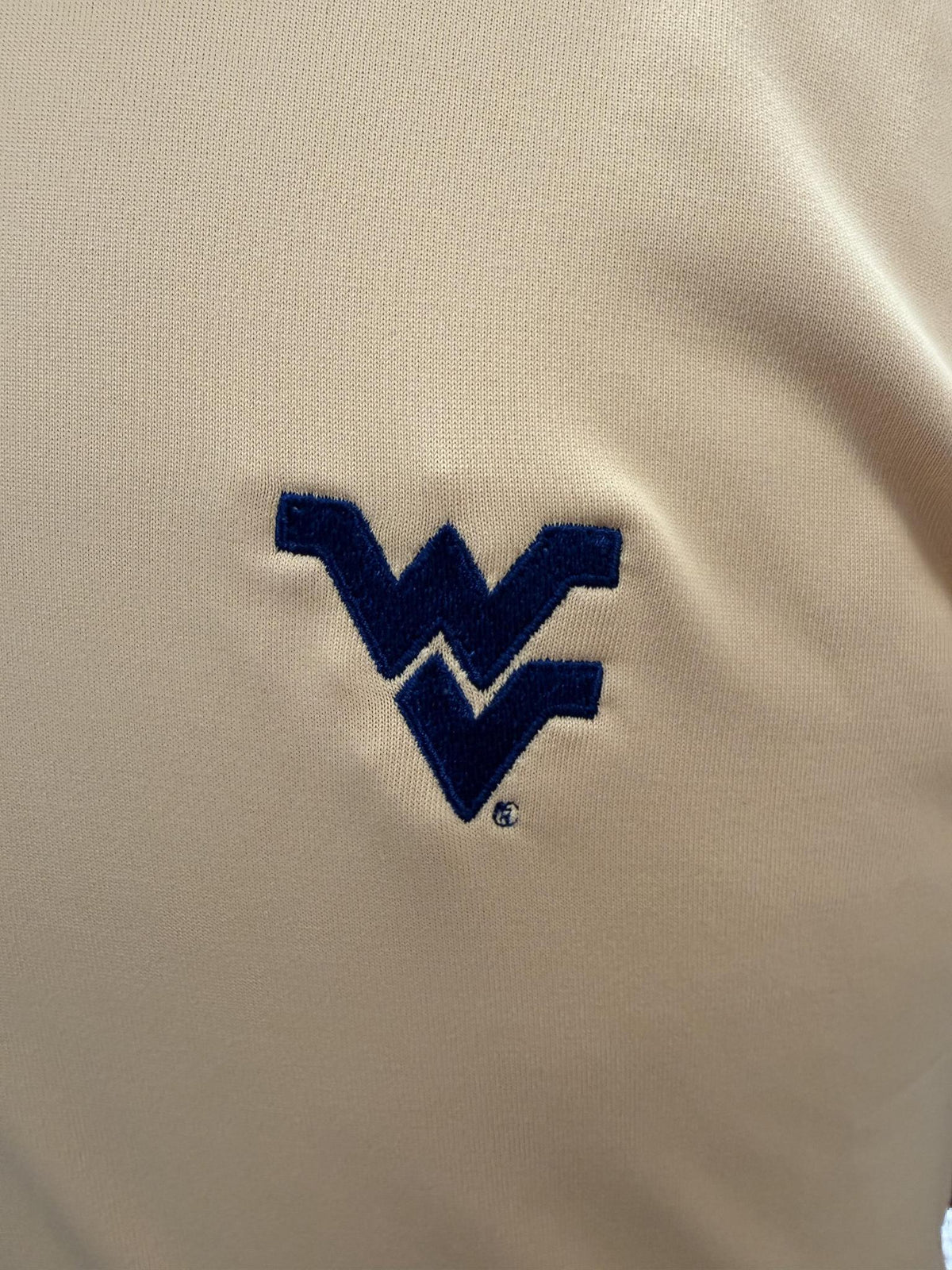 CUTTER BUCK WVU DESERT FORGE KNIT