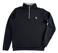 PETER MILLAR WV BLACK PERTH HALF-ZIP