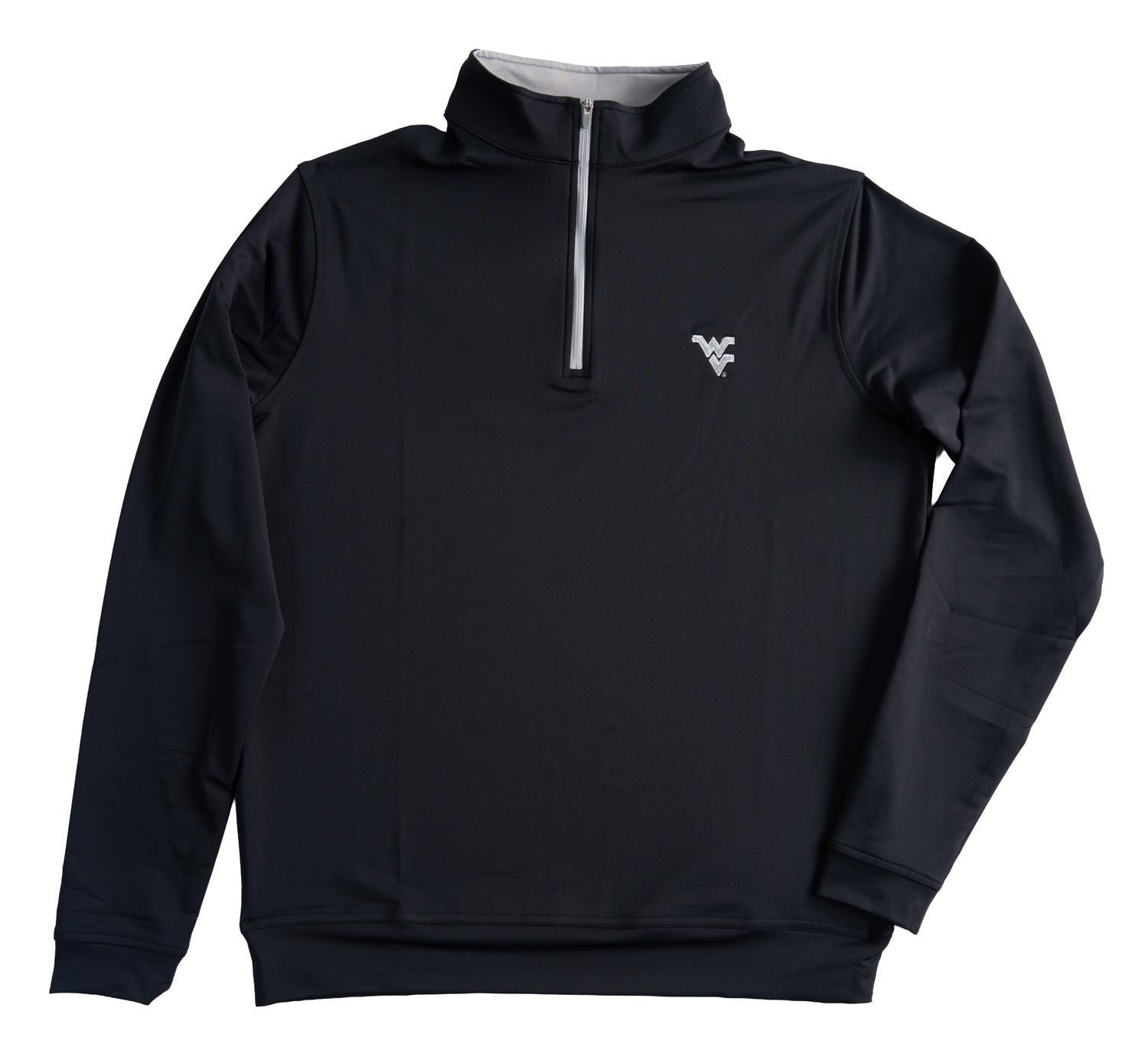 PETER MILLAR WV BLACK PERTH HALF-ZIP