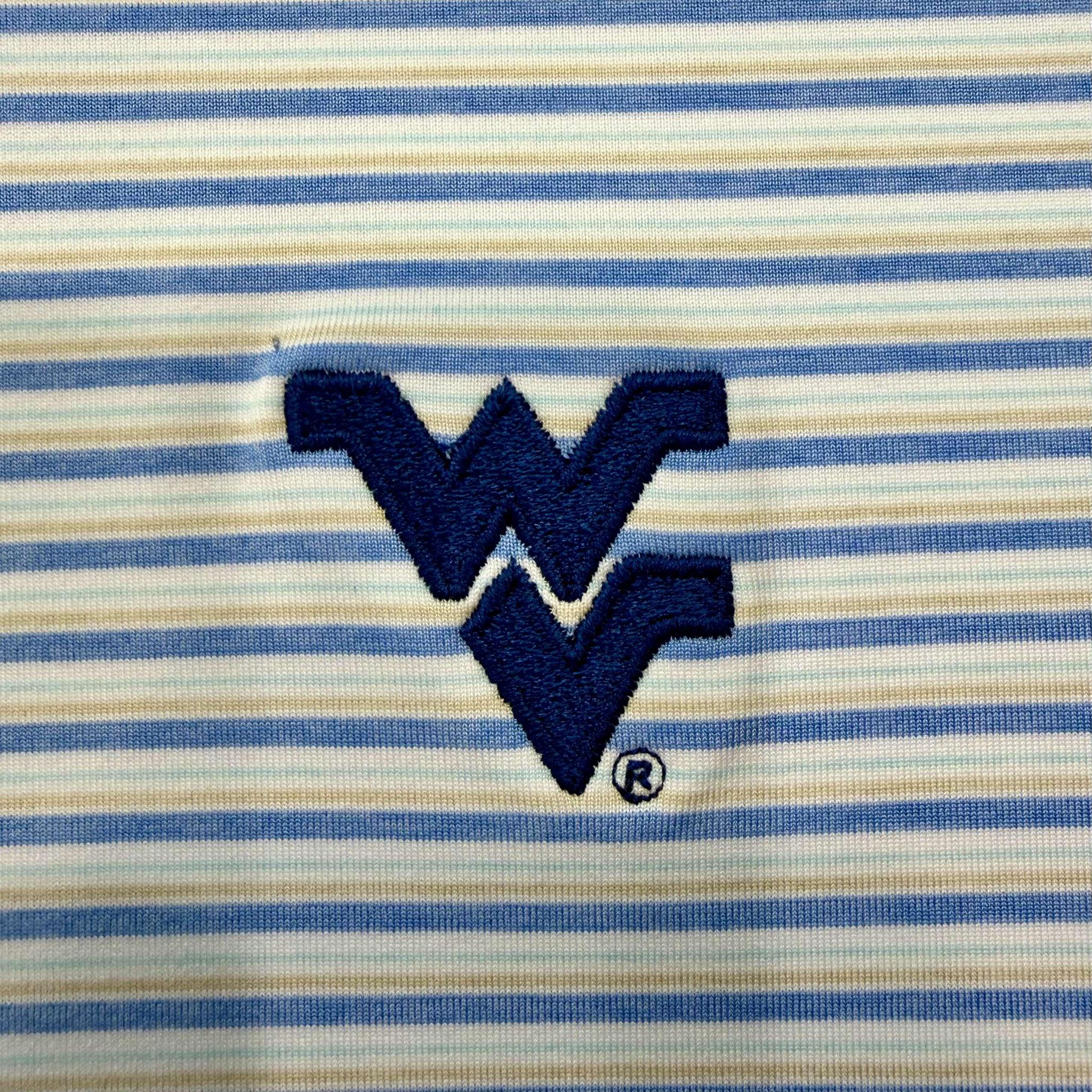 PETER MILLAR BROOKS ESTATE BLUE WVU KNIT