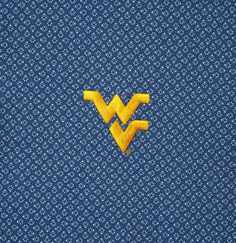HORN LEGEND NAVY MOSAIC WVU POLO