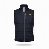 CUTTER & BUCK DARK NAVY RAINIER WVU VEST