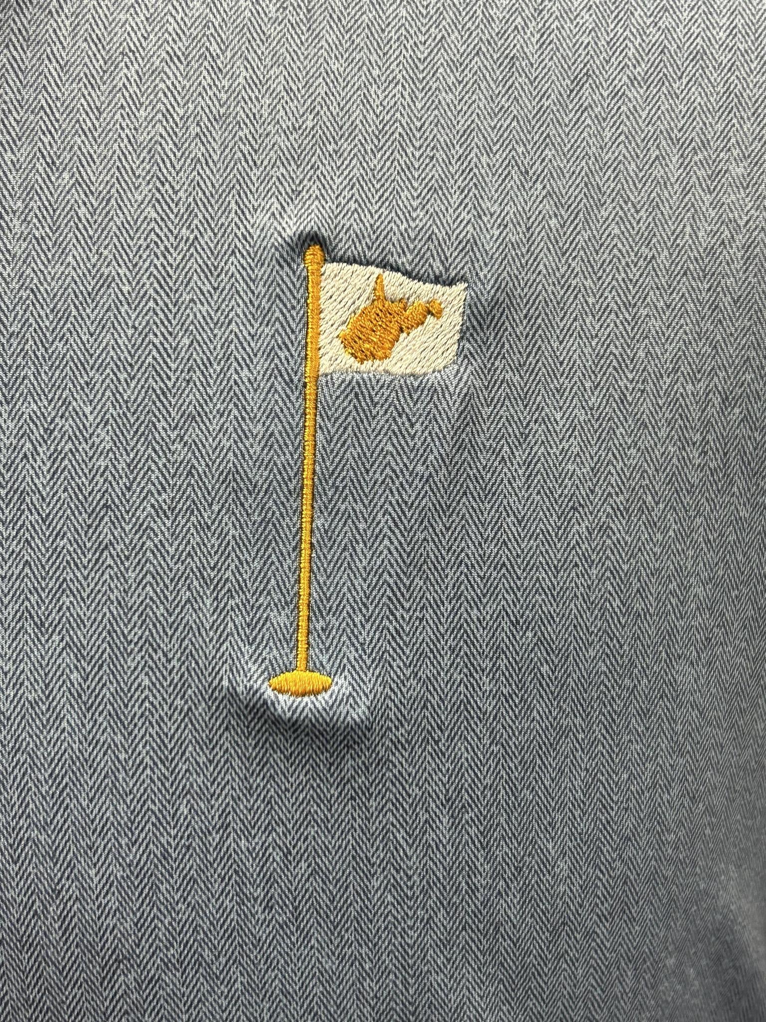 PETER MILLAR HERRINGBONE GOLF PIN KNIT