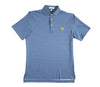 PETER MILLAR WVU SPORT NAVY AXLE GEO KNIT