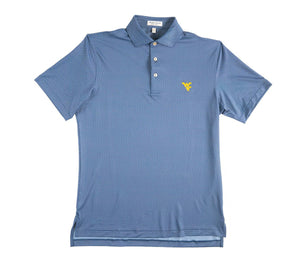PETER MILLAR WVU SPORT NAVY AXLE GEO KNIT