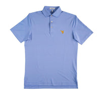 PETER MILLAR SEASIDE BLUE WVU HOLDEN PERFORMANCE KNIT