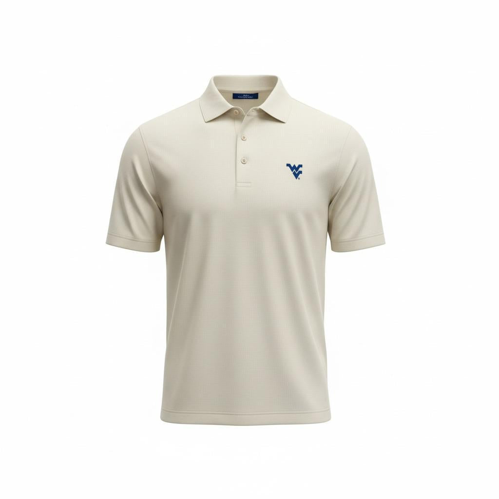 PETER MILLAR WVU GOLD JUBILEE STRIPE KNIT