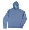 PETER MILLAR WVU PINE PERFORMANCE HOUNDSTOOTH HOODIE