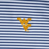 PETER MILLAR SPORT NAVY WVU CULVER PERFORMANCE KNIT