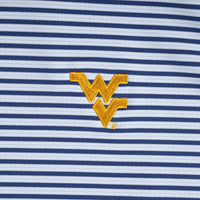 PETER MILLAR SPORT NAVY WVU CULVER PERFORMANCE KNIT