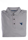 CUTTER & BUCK GREY WVU PIKE KNIT