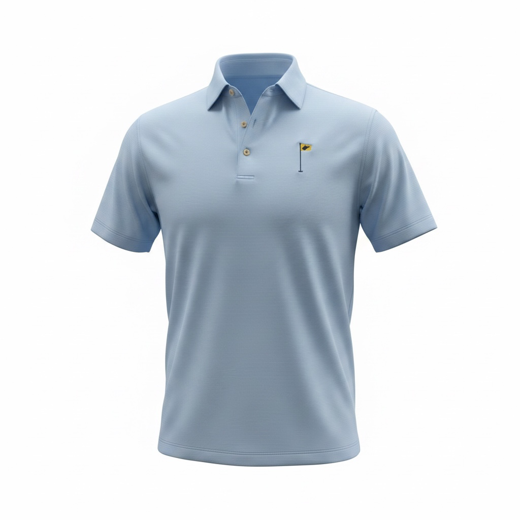 PETER MILLAR COTTAGE BLUE WV GOLF PIN KNIT