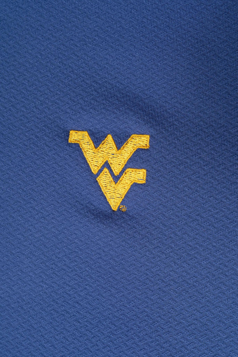 PETER MILLAR WV NAVY PERTH CROSS HATCH HALF-ZIP