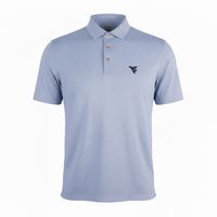 PETER MILLAR WVU BLUEBIRD PHOENIX PERFORMANCE KNIT