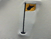 PETER MILLAR COTTAGE BLUE WV GOLF PIN KNIT