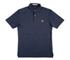 PETER MILLAR NAVY WVU FEATHERWEIGHT KNIT