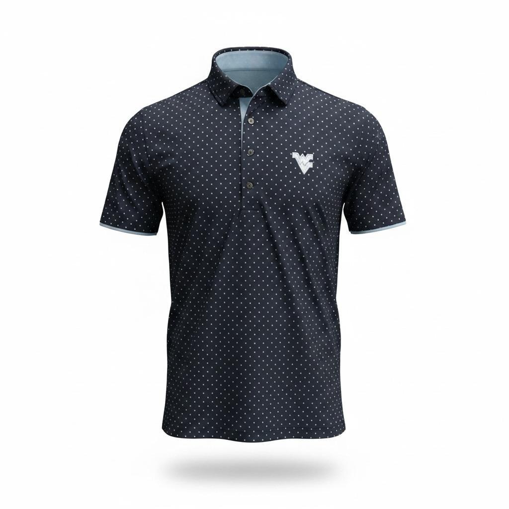 GREYSON WVU NAVY ICON II KNIT