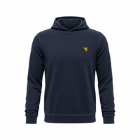 PETER MILLAR WVU NAVY ARDENTAIR HOODIE