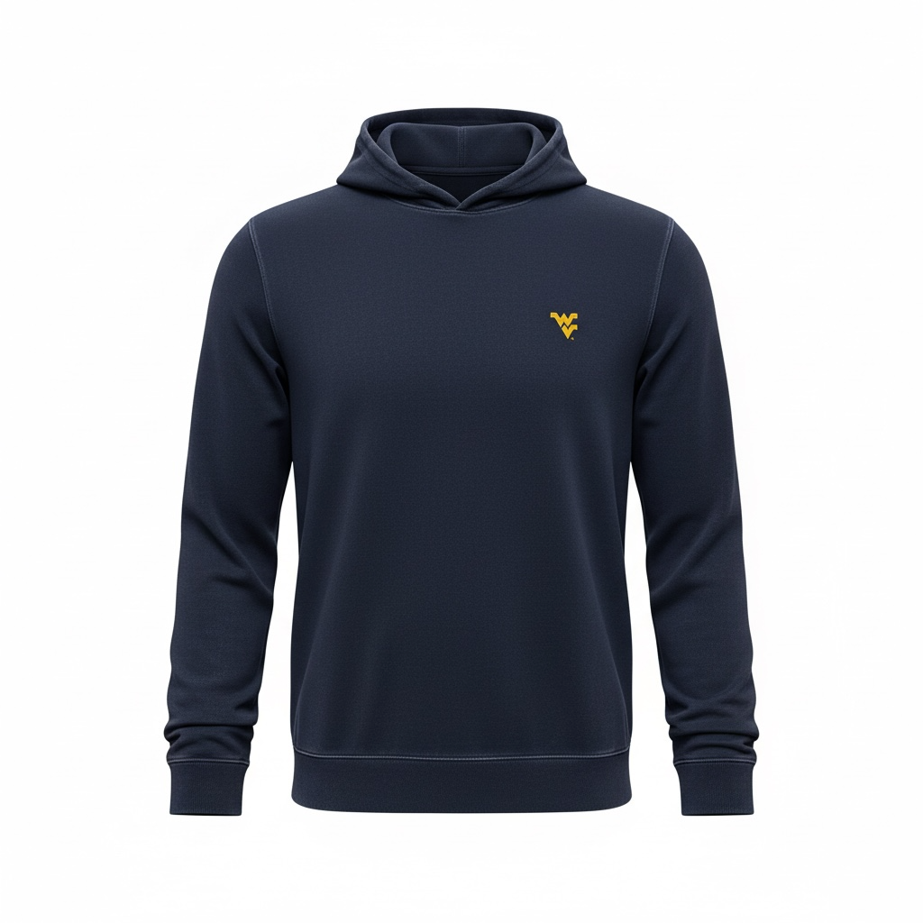 PETER MILLAR WVU NAVY ARDENTAIR HOODIE