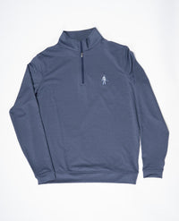 PM WV MOUNTAINEER NAVY PERTH HALF-ZIP