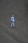 PM WV MOUNTAINEER GREY PERTH HALF-ZIP