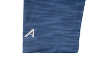 ANTIGUA WVU NAVY SWELL HALF-ZIP
