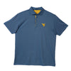 HORN LEGEND NAVY MOSAIC WVU POLO