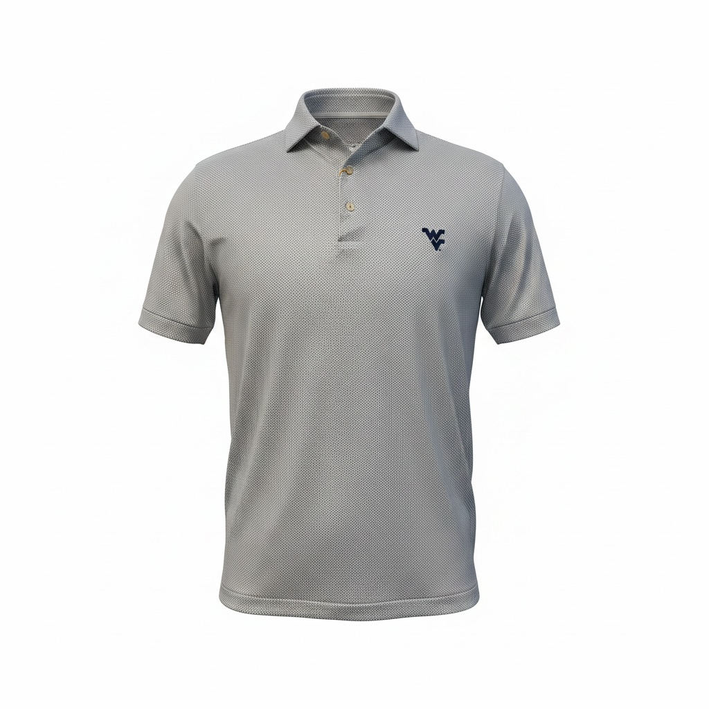 PETER MILLAR PHOENIX BALI BLUE WVU KNIT