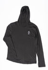CUTTER & BUCK WVU BLACK MOUNTAINEER COASTLINE HOODIE