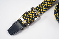 NAVY/GOLD ADJUSTABLE BELT