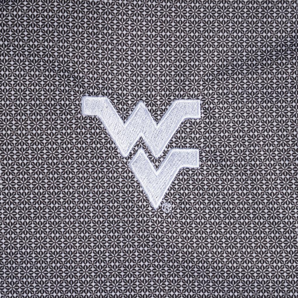 ANTIGUA WVU BLACK BREEZE KNIT