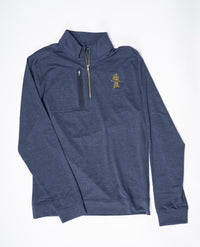 CB WV MOUNTAINEER NAVY STEALTH HALF-ZIP